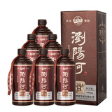 浏阳河酒 陆號 52度浓香型白酒 500ml*6整箱 宴请送礼 含礼品袋