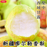 京地达新疆库尔勒香梨梨子梨水果 净含量5斤单果100g+源头直发包邮