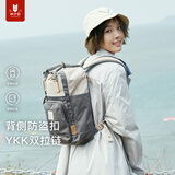 MYD双肩包女2026新款女士背包大容量书包大学生女旅行包电脑包妈咪包 （M）葵瓜子 Sunflower Seeds
