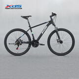 喜德盛（xds）山地自行车黑客350/旭日310 X6铝合金车架21速变速机械碟刹 黑客350黑银15.5寸（26款）