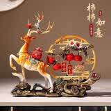 慧选礼（HUI XUAN LI）乔迁开业礼物送人一鹿高升摆件家居饰品客厅招财玄关办公室装饰品