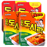 八道方便面饭盒面牛肉+泡菜味4盒装热巴同款韩国进口泡面拉面拌面