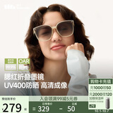 蕉下（beneunder）墨镜男女防晒太阳镜骑行眼镜开车专用墨镜显气色方圆大框国庆出游