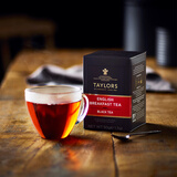 哈罗盖特的泰勒英式早餐红茶 办公室下午茶茶包 20袋*2.5g 英国原装进口