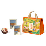 半亩川良田谷韵·粥道1200g绿豆百合粥滋养杂粮八宝粥礼盒过年年货礼品