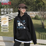 班尼路（Baleno）潮牌卡通连帽卫衣女2025新款秋冬季休闲百搭学生时尚长袖上衣帽衫