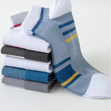 【棉袜 吸汗 防臭】国货之光长绒棉防臭袜 买1盒送1盒共10双 【男士透气防臭袜】混色10双装 均码