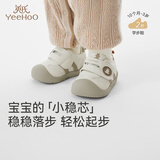 英氏（YEEHOO）婴儿学步鞋春秋新款男童女童防滑机能鞋小宝宝软底运动童鞋