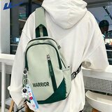 回力港风斜挎包男工装潮流街拍时尚休闲胸包男女骑行运动腰包单肩胸包