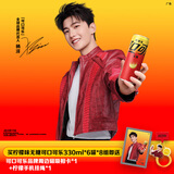 可口可乐无糖柠檬味汽水 330mL*6摩登罐*8组+磁吸相卡1个+柠檬手机挂绳1个