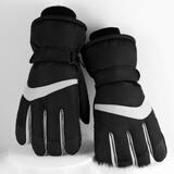 火炬人手套冬季男骑行手套滑雪手套1155黑