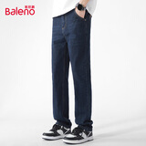 班尼路（Baleno）牛仔裤男春秋季青年通勤百搭宽松裤子潮流个性美式休闲裤男士长裤