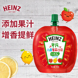 亨氏（Heinz）番茄酱 0添加儿童番茄沙司110g儿童意面披萨宝宝薯条蘸料调味酱