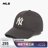 MLB帽子男女软顶棒球帽虞书欣明星同款运动鸭舌帽3ACP6601N-50CGS-F