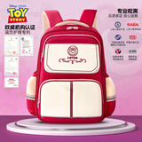 迪士尼（disney）书包小学生4-6年级减负护脊多层大容量双肩包背包男女草莓熊