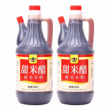 宅厚园甜米醋800ml 传统工艺粮食酿造食醋 炒菜凉拌调味品 2瓶装