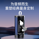 耳派低延迟头戴式真无线蓝牙耳机游戏音乐运动礼物礼盒运动音乐教师节优惠智能入耳式蓝牙耳机超长续航 TWS-25黑色