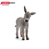 思乐（Schleich S）新年礼物仿真农场家禽动物模型羊驼猪兔羊驴猪火鸡男女孩儿童玩具 小驴13746