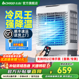 志高（CHIGO）工业冷风机空调扇强力制冷风扇水冷气机大风量可移动降温单冷家用商用餐厅车间仓库 1.2米【工业商超100平】85L升级电机遥控