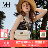 VANESSA HOGAN VH女包茵然软包系列复古太阳神斜挎包菱格链条腋下包小众单肩包