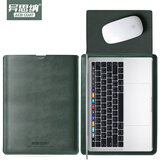 ACE COAT牛皮电脑包适用苹果笔记本Macbook Pro14内胆Air13.6 M3 M2保护套 墨绿色内胆包（不含电源包） Air15.3英寸（2023 M2)