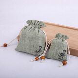 慕思语（MUSIYU）绕指柔星月菩提子手串单圈金刚手链男女款小叶紫檀木质佛珠 文玩收纳袋 DBZ