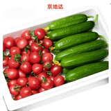 京地达山东水果黄瓜圣女果组合 净重5斤 单果6g+蔬菜源头直发包邮