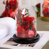 唯忆永生花红玫瑰礼盒氛围灯告白求婚结婚纪念日生日礼物送女生