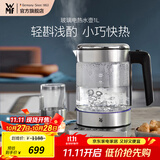 WMF福腾宝不锈钢 玻璃可调温电茶壶烧水壶保温茶壶电热水壶 1L