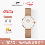 丹尼尔惠灵顿（DanielWellington）DW手表女 简约欧美表钢带石英女士手表七夕礼物送女友DW00100219