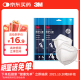 3M口罩9513轻型N95立体KN95防沙尘防飞沫颗粒物防雾霾PM2.5 10只