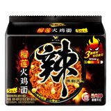 统一辣翻天 榴莲火鸡味 方便面 泡面131g*5包