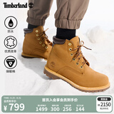 添柏岚（Timberland）官方踢不烂女鞋黄靴马丁靴户外防水偏小|8168R 8168RW/小麦色 TB1 仅批次不同 37 鞋内长：23CM