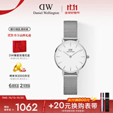 丹尼尔惠灵顿（DanielWellington）DW女士手表28mm欧美简约石英女表送女友生日礼物DW00100220
