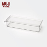 无印良品 MUJI PET 收纳盒 冰箱储物盒家用整理多功能 徽章收纳 小 302*105*50mm