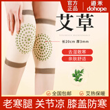 道禾（DOHOPE）艾草护膝保暖发热四季薄款护膝运动老寒腿关节炎男女士中老年护膝 肤色 L 体重（110-150）斤