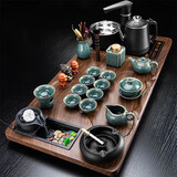 原和功夫茶具套装家用整套自动烧水一体茶盘茶杯茶壶办公会客现代茶台