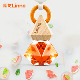 朗龙汽车香水挂件车载香水男车内汽车摆件去净味车载香薰女香芯精油液 晶钻幸运-淡香