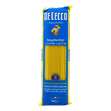 得科（DE CECCO）意大利面直面500g细面粗面12号加粗幼身形意面spaghetti 11#幼身面