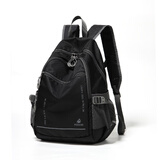 FOUVOR户外双肩包轻便折叠旅游小背包女运动徒步登山包儿童书包 黑色