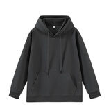 凡客诚品（VANCL）官方店连帽卫衣男秋季休闲运动长袖上衣外套 铁灰 4XL