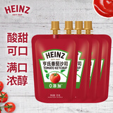 亨氏(Heinz) 番茄酱 番茄沙司 120g*4袋装 卡夫亨氏出品