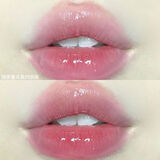 施澜黛嫩出水碎碎冰透唇蜜带细闪珠光纯欲叠涂滋润唇釉油口红打底 05绵豆沙冰浅粉豆沙带细闪