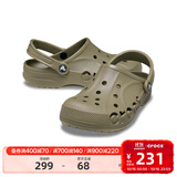 卡骆驰（CROCS）洞洞鞋贝雅男鞋女鞋轻便耐磨一脚蹬拖鞋休闲鞋|10126 卡其色-260 37 /38(230mm)