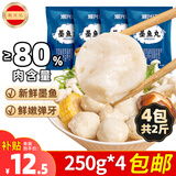 潮兴记潮汕墨鱼丸250g*4袋共2斤烧烤火锅食材丸子关东煮空气炸锅麻辣烫