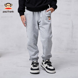 大嘴猴（paul frank）童装儿童长裤2025春秋款舒适休闲男女童多款运动裤 00AF浅灰 140