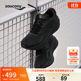 Saucony索康尼火鸟4春季25年新款跑步鞋男缓震舒适训练鞋黑40