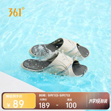 361°运动拖鞋男AG夏季篮球厚底沙滩休闲外穿凉拖鞋子男672426728-3