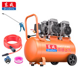 东成空压机大功率空气压缩机木工充气泵220v工业级DQE1480x2-55L(T)