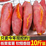 言觉板栗蜜薯10斤红薯西瓜红 沙地蜜薯小香薯新鲜现挖山东地瓜山芋 红薯 精选带箱9-10斤